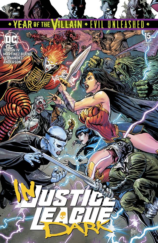 JUSTICE LEAGUE DARK #15 A Guillem March YOTV (09/25/2019) DC - Golden Apple Comics