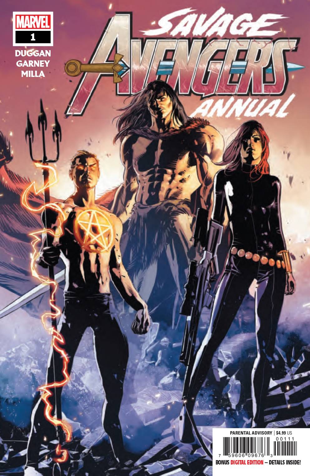 SAVAGE AVENGERS ANNUAL #1 A Mike Deodato Gerry Duggan (10/30/2019) Marvel - Golden Apple Comics