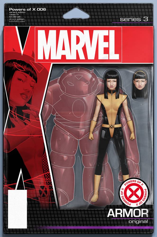 POWERS OF X #6 F (OF 6) John Tyler CHRISTOPHER ACTION FIGURE Variant (10/09/2019) Marvel