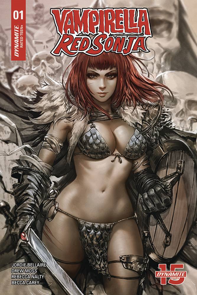 RED SONJA VAMPIRELLA #1 1:15 Derrick Chew FOC Variant (09/04/2019) DYNAMITE