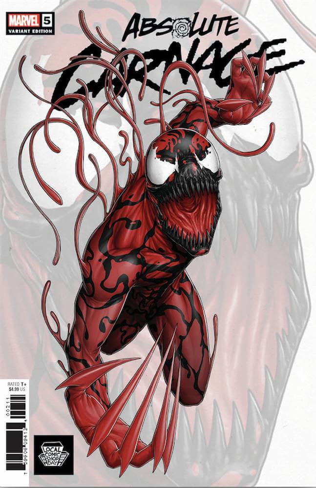 ABSOLUTE CARNAGE #5 (OF 5) John Tyler Christopher LCSD Variant AC (11/20/2019) MARVEL - Golden Apple Comics