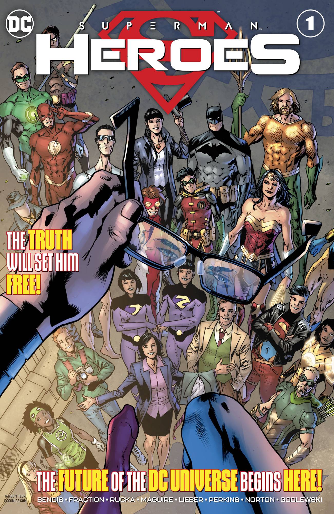 SUPERMAN HEROES #1 Bryan Hitch Brian Michael Bendis (01/29/2020) DC - Golden Apple Comics