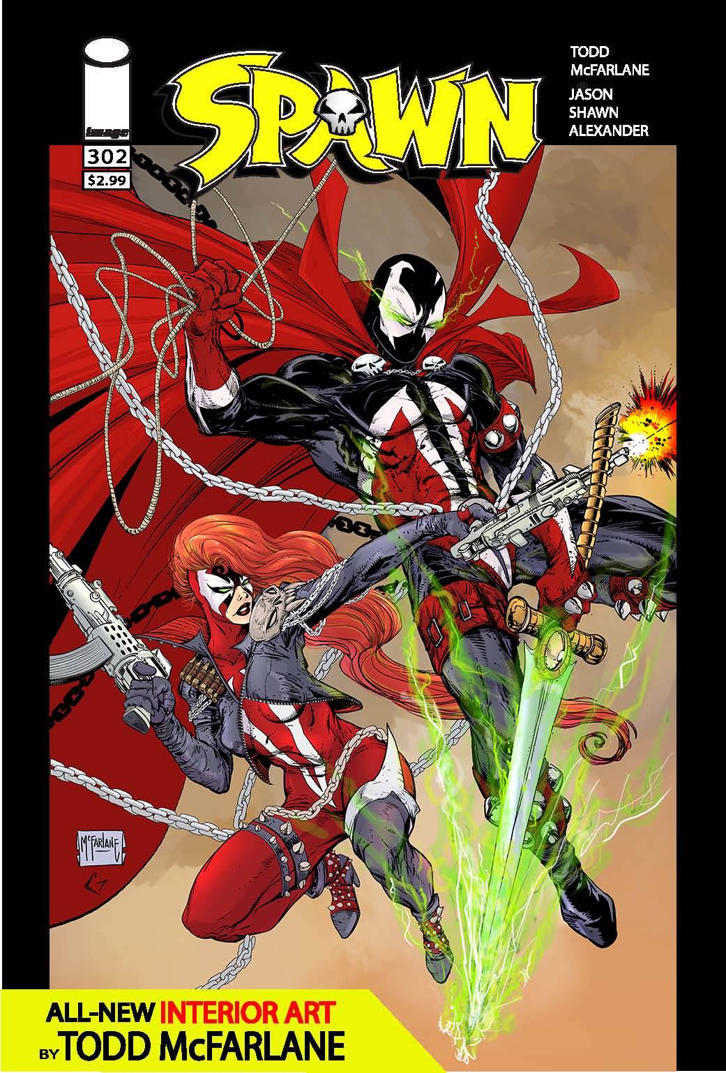 SPAWN #302 D Todd McFarlane Variant (11/06/2019) Image