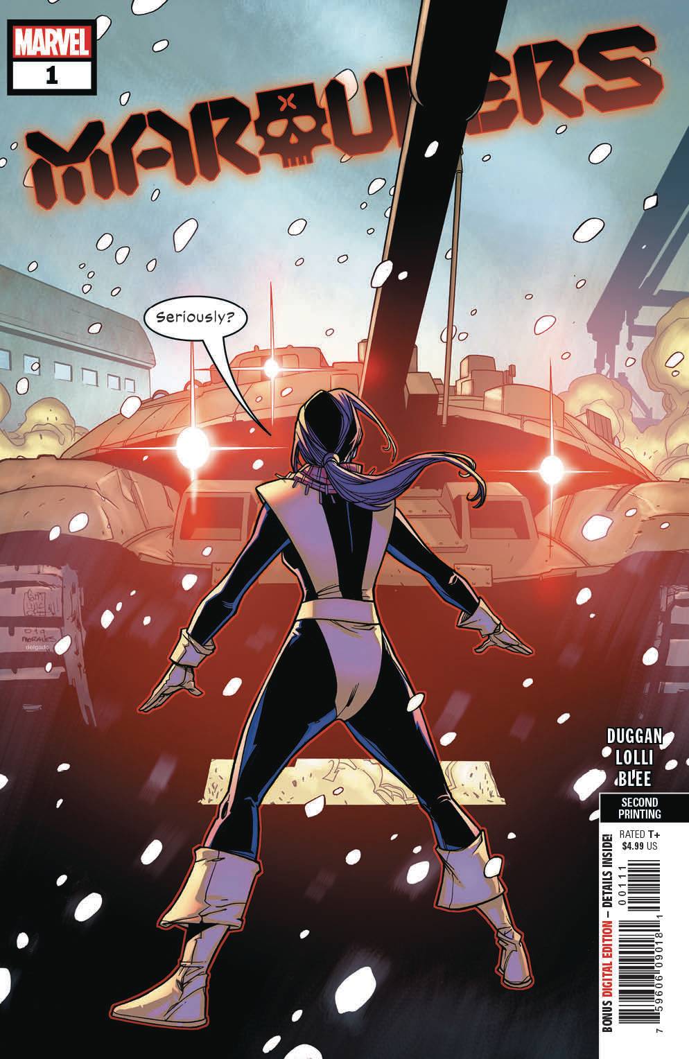 MARAUDERS #1 2nd Print Giusseppe Camuncoli Variant DX (11/27/2019) Marvel