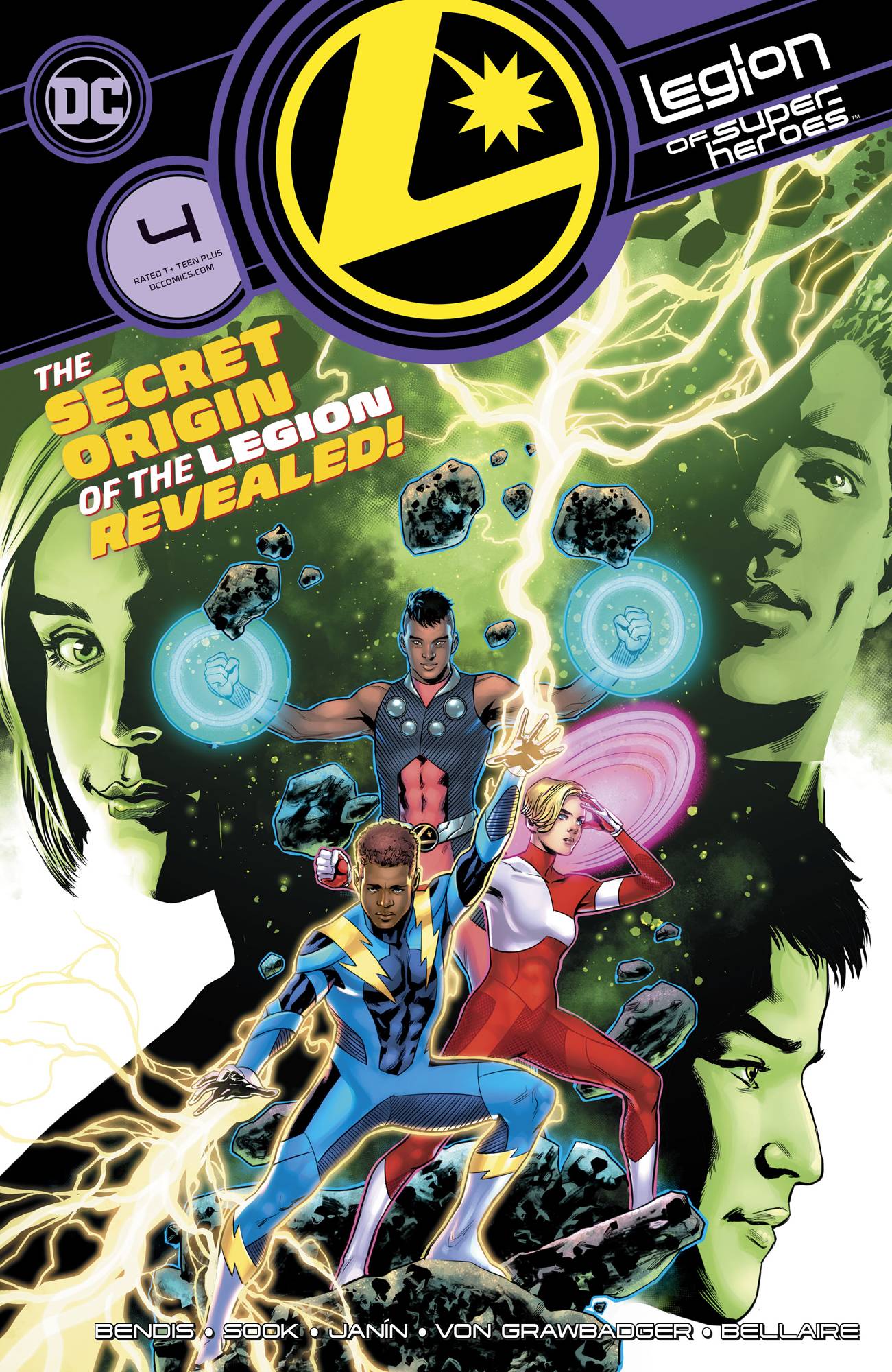 LEGION OF SUPER HEROES #4 A Ryan Sook Brian Michael Bendis (02/05/2020) DC - Golden Apple Comics