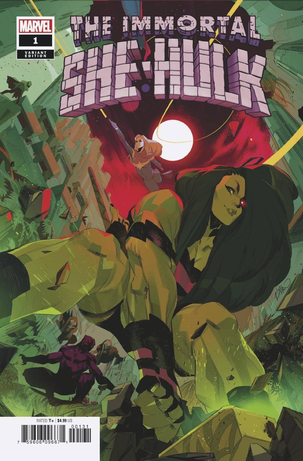 Immortal She-Hulk #1 B Simone Di Meo Empyre Variant (09/23/2020) Marvel