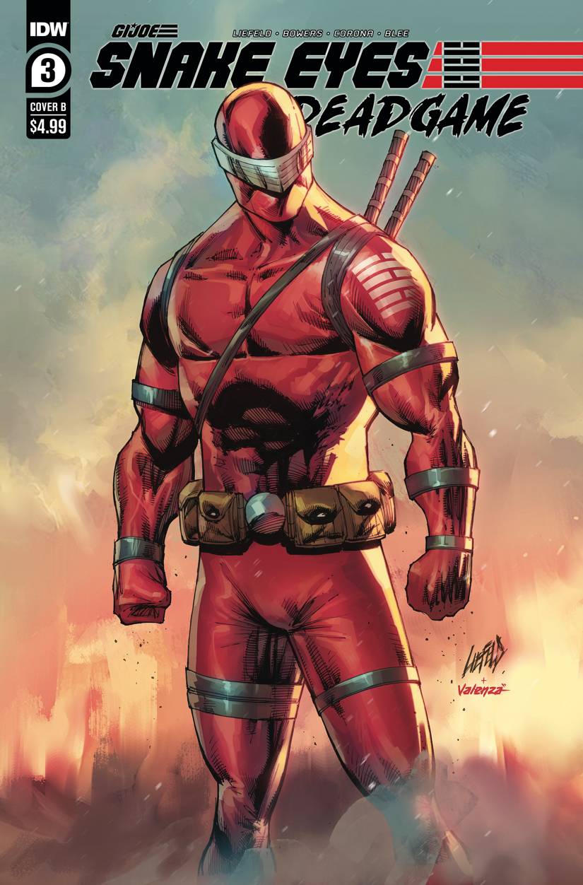 Snake Eyes Deadgame #3 (Of 6) B Rob Liefeld Variant (11/25/2020) Idw - Golden Apple Comics