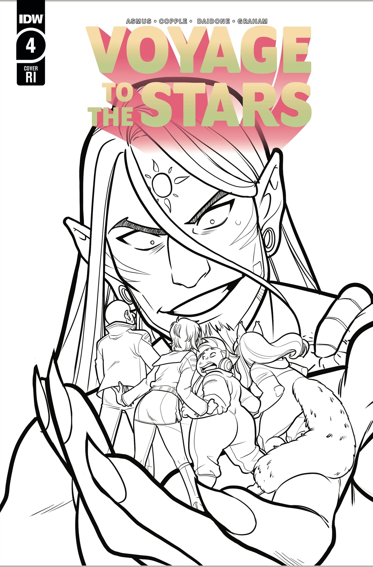 Voyage To The Stars #4 (Of 4) 1:10 Connie Daidone Variant (Net) (03/24/2021) IDW