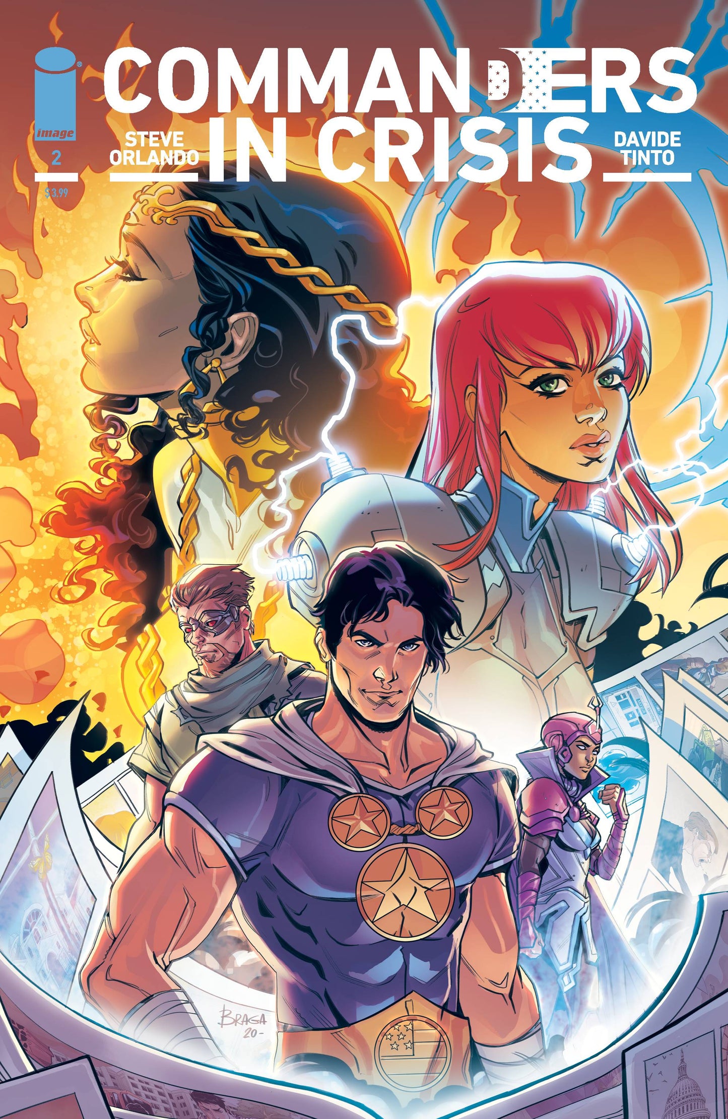 Commanders In Crisis #2 (Of 12) C Laura Braga Variant (Mr) (11/18/2020) Image - Golden Apple Comics