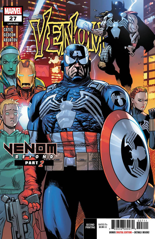 Venom #27 2nd Print Juan Gedeon Variant (09/02/2020) Marvel