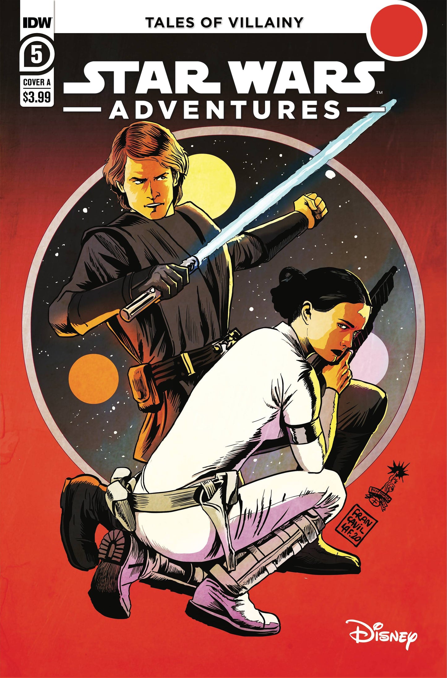 Star Wars Adventures (2020) #5 A Francesco Francavilla (C: 1-0-0) (06/23/2021) IDW