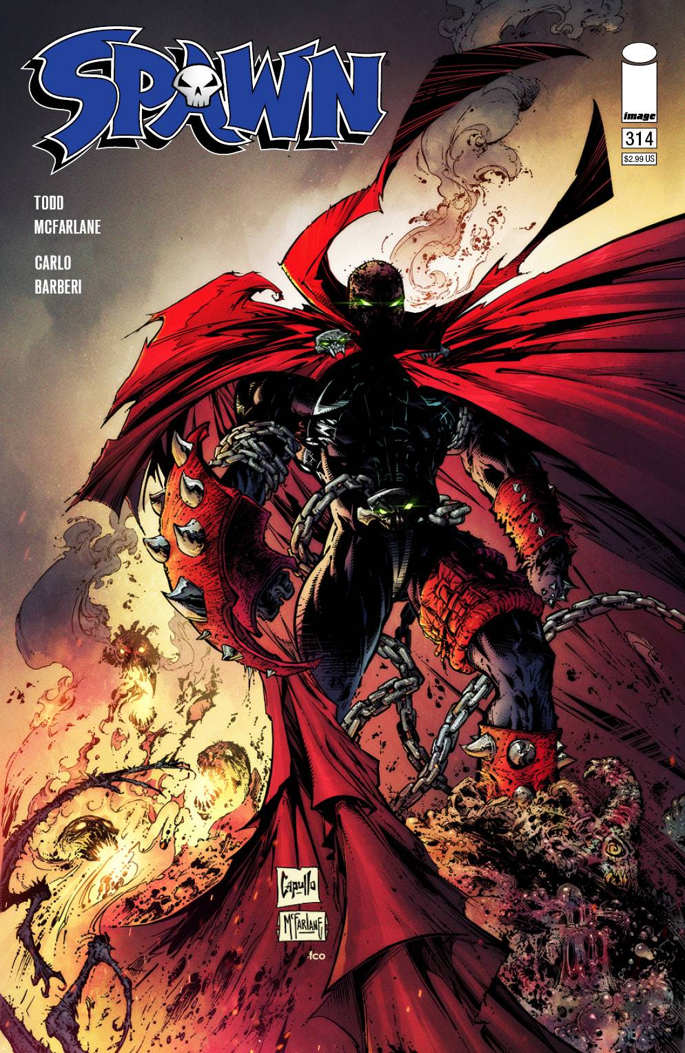 Spawn #314 A Todd Mcfarlane (01/27/2021) Image