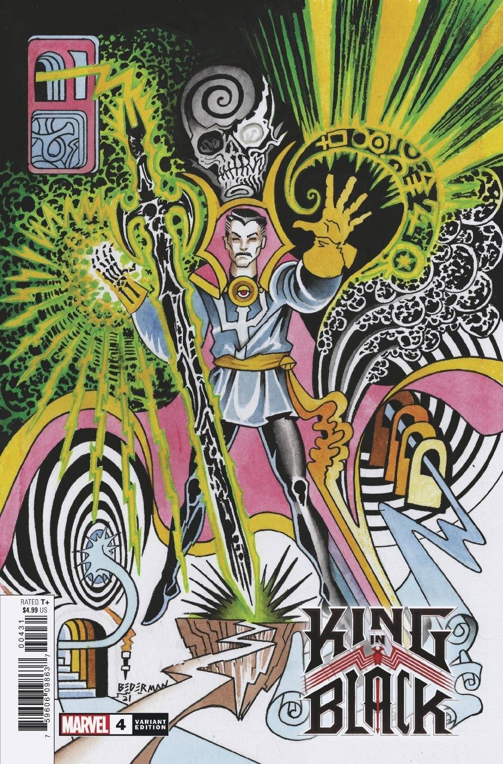 King In Black #4 C (Of 5) Ian Bederman Tattoo Variant (02/17/2021) Marvel