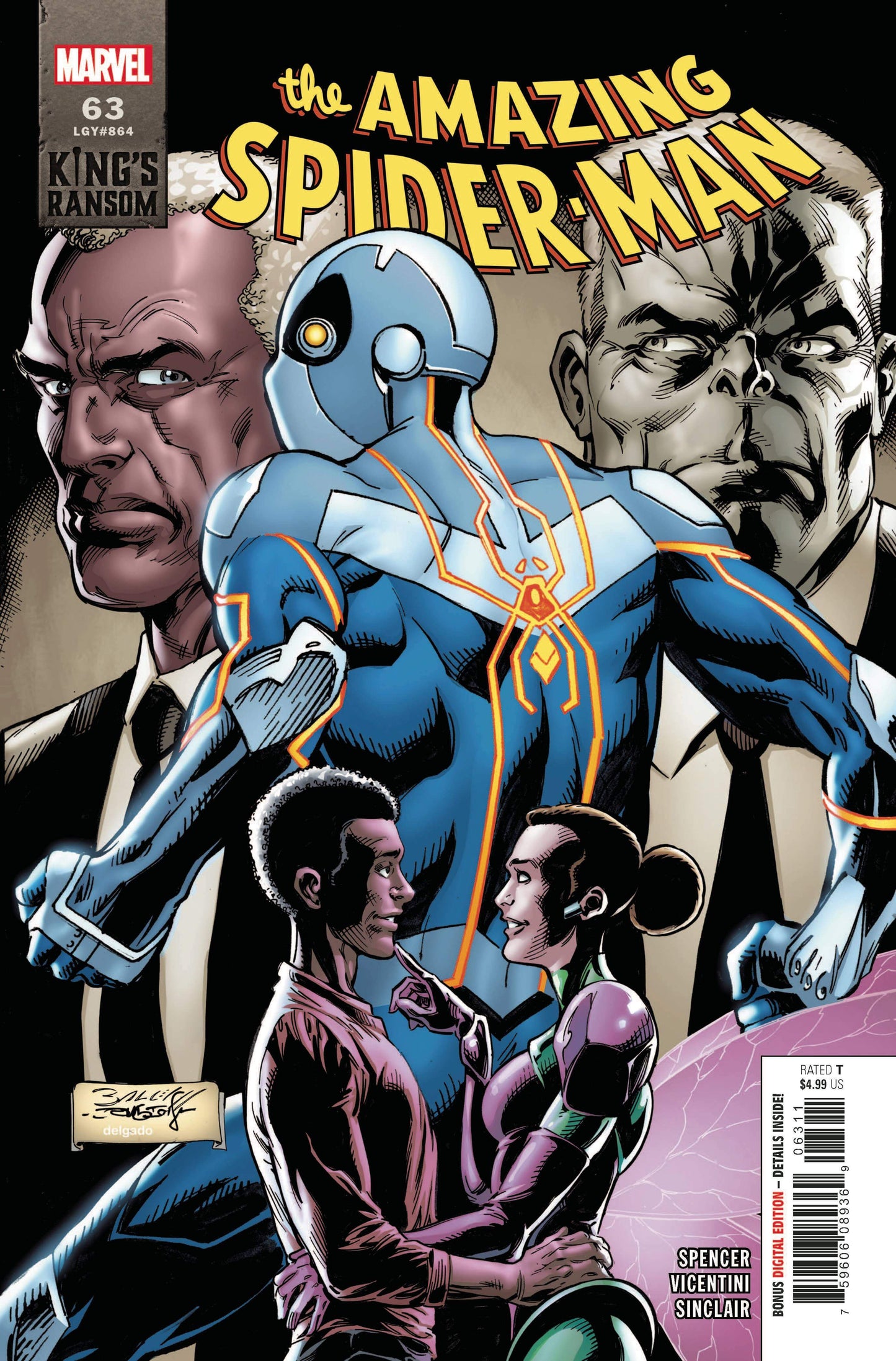 Amazing Spider-Man #63 A Patrick Gleason Nick Spencer (04/07/2021) Marvel - Golden Apple Comics