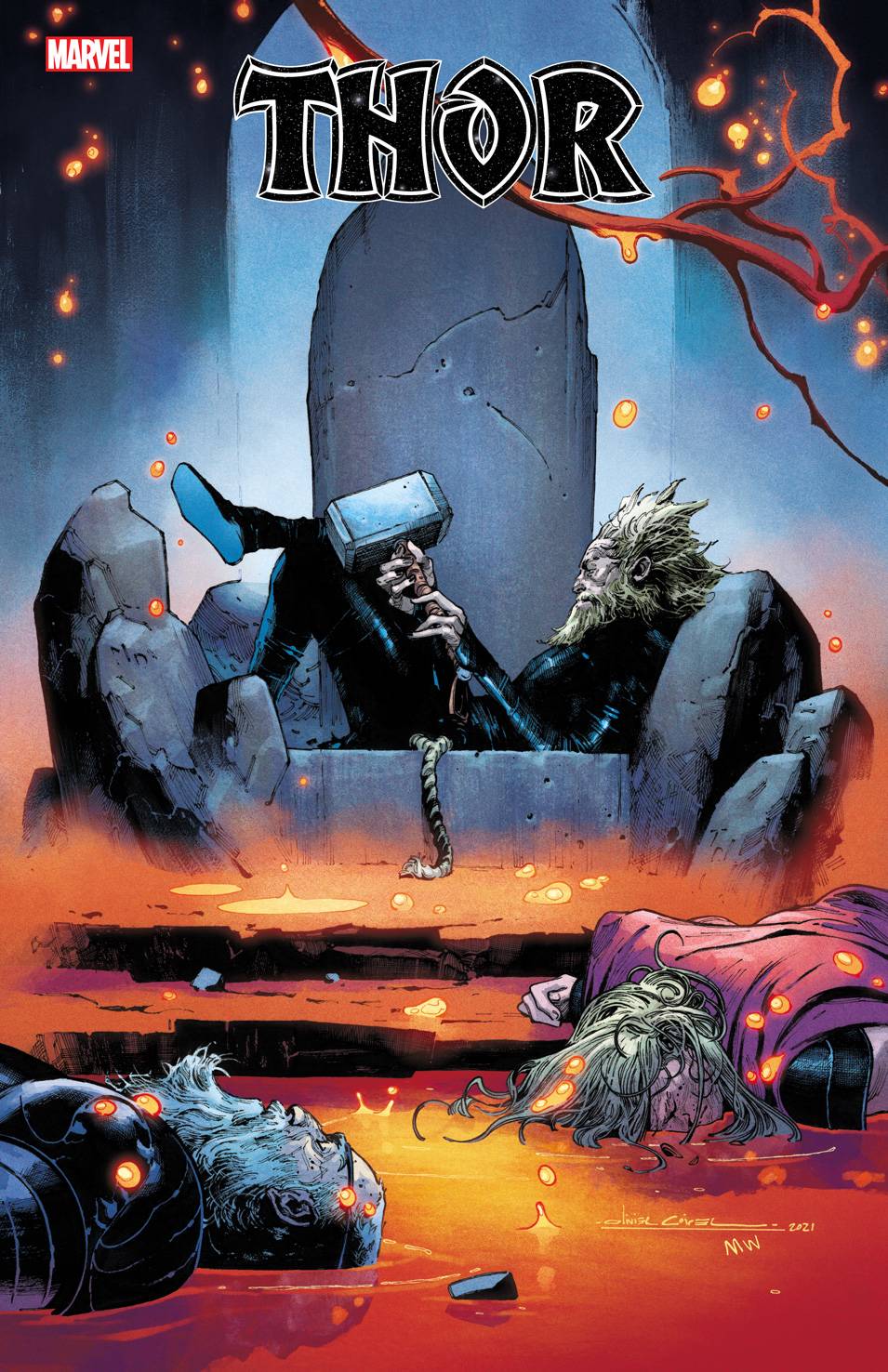 Thor #14 A Olivier Coipel Donny Cates (04/14/2021) Marvel - Golden Apple Comics