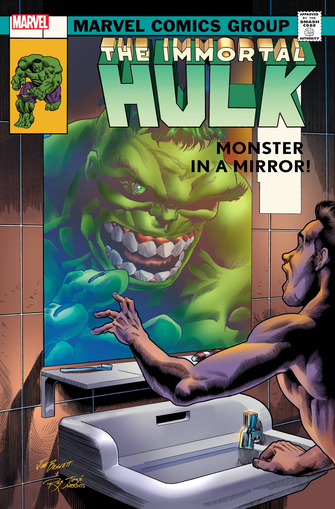 Immortal Hulk #45 B Joe Bennett Homage Variant (04/07/2021) Marvel - Golden Apple Comics