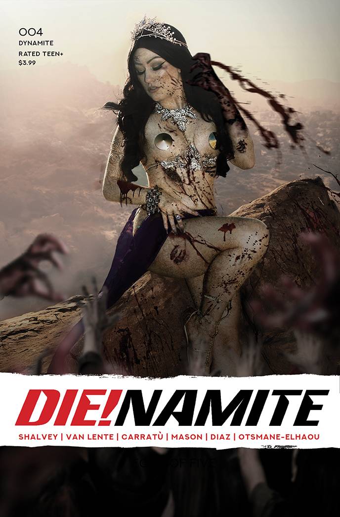 Die!Namite #4 F FOC Hollon Zombie Cosplay Variant (01/27/2021) Dynamite - Golden Apple Comics