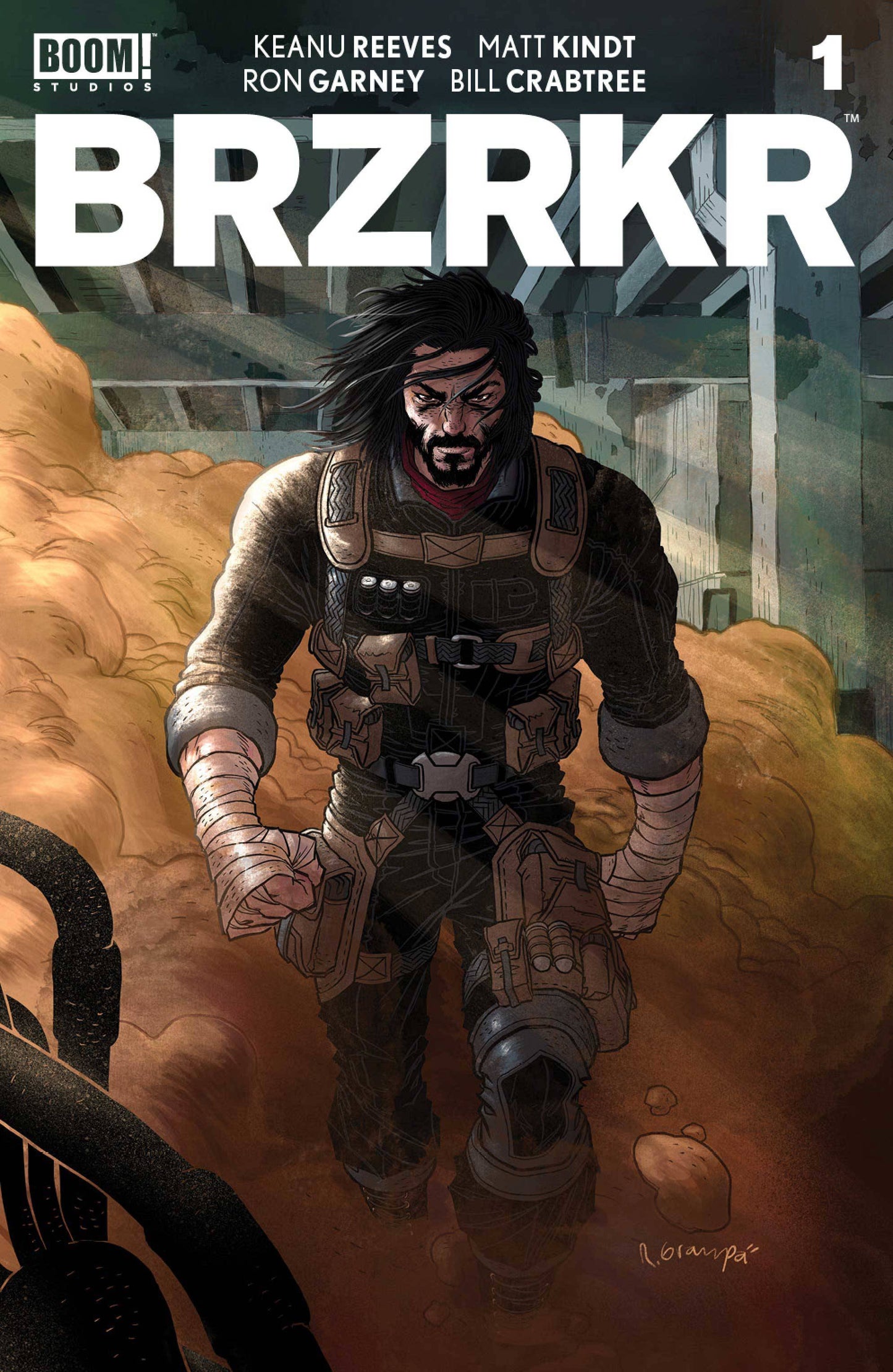 Brzrkr (Berzerker) #1 1:25 Rafael Grampa Variant (Mr) (03/03/2021) Boom - Golden Apple Comics