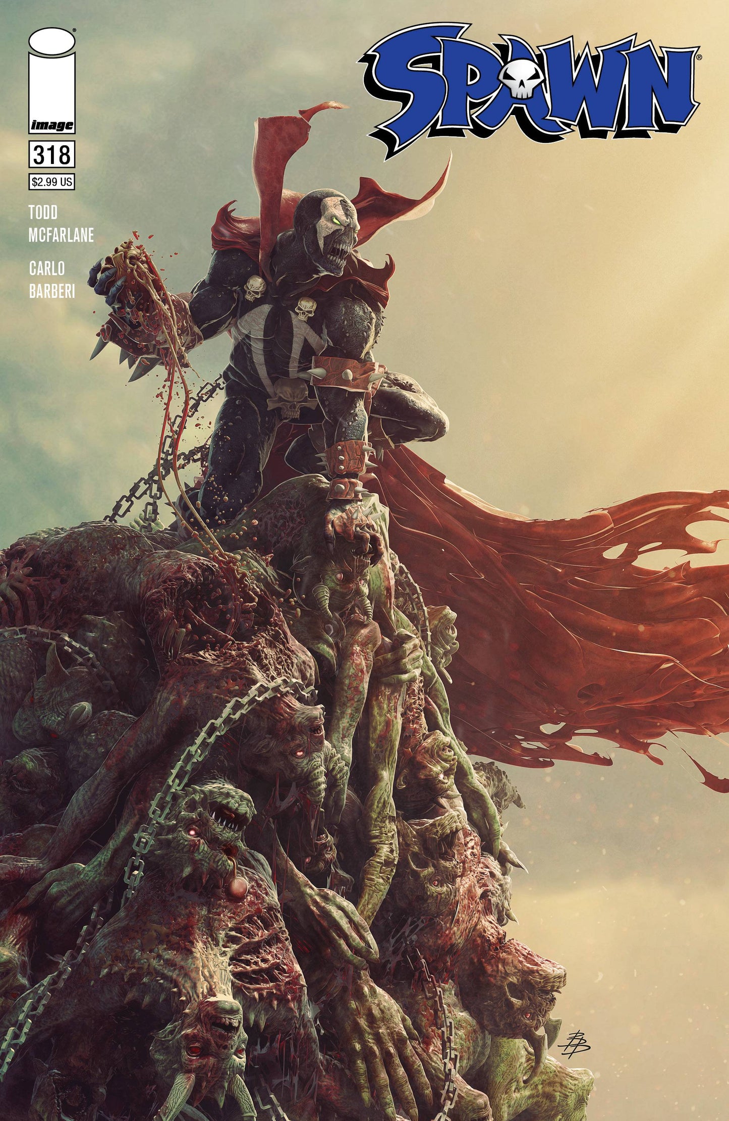 Spawn #318 C Bjorn Barends Variant (05/26/2021) Image