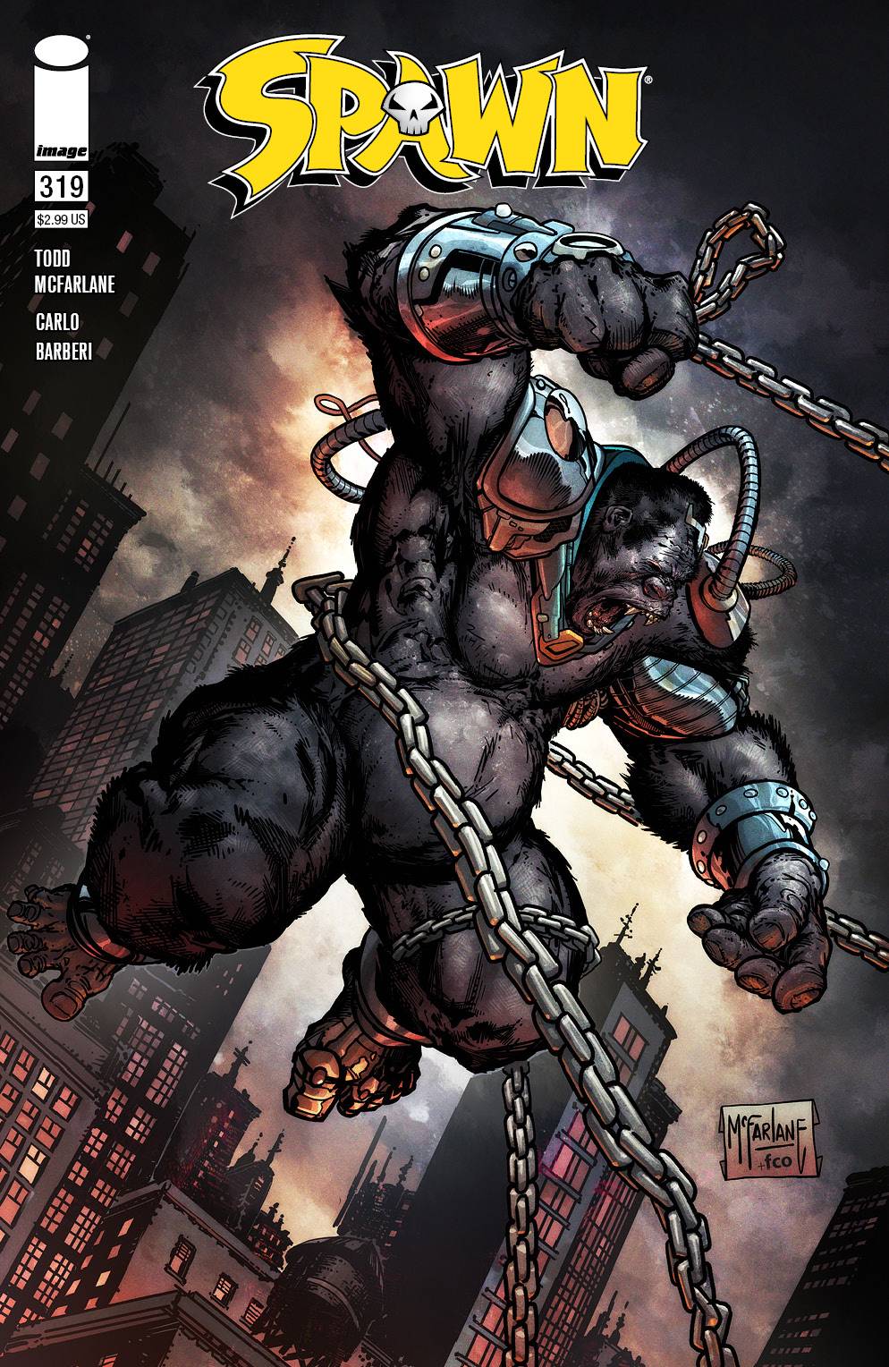 Spawn #319 B Todd Mcfarlane Variant (06/30/2021) Image