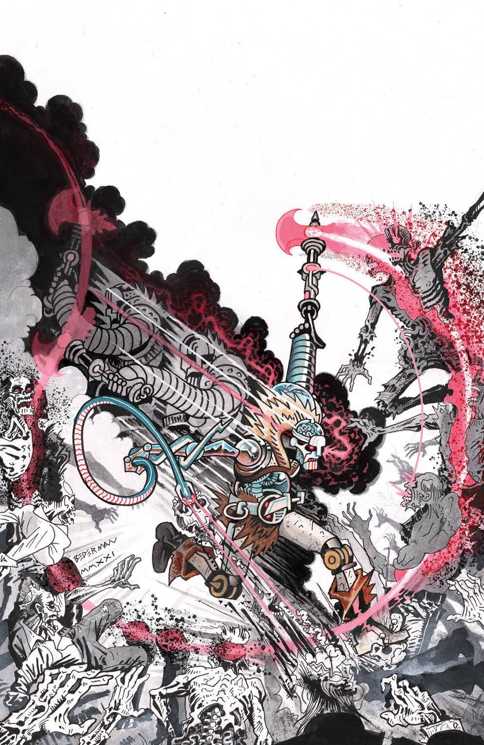 Crossover #6 1:5 Ian Bederman Virgin Variant (04/28/2021) Image