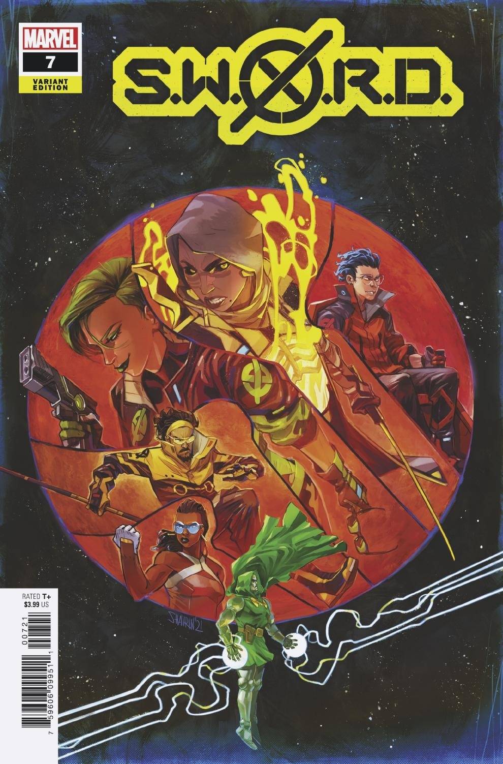 Sword #7 B Ivan Shavrin Variant (07/28/2021) Marvel - Golden Apple Comics