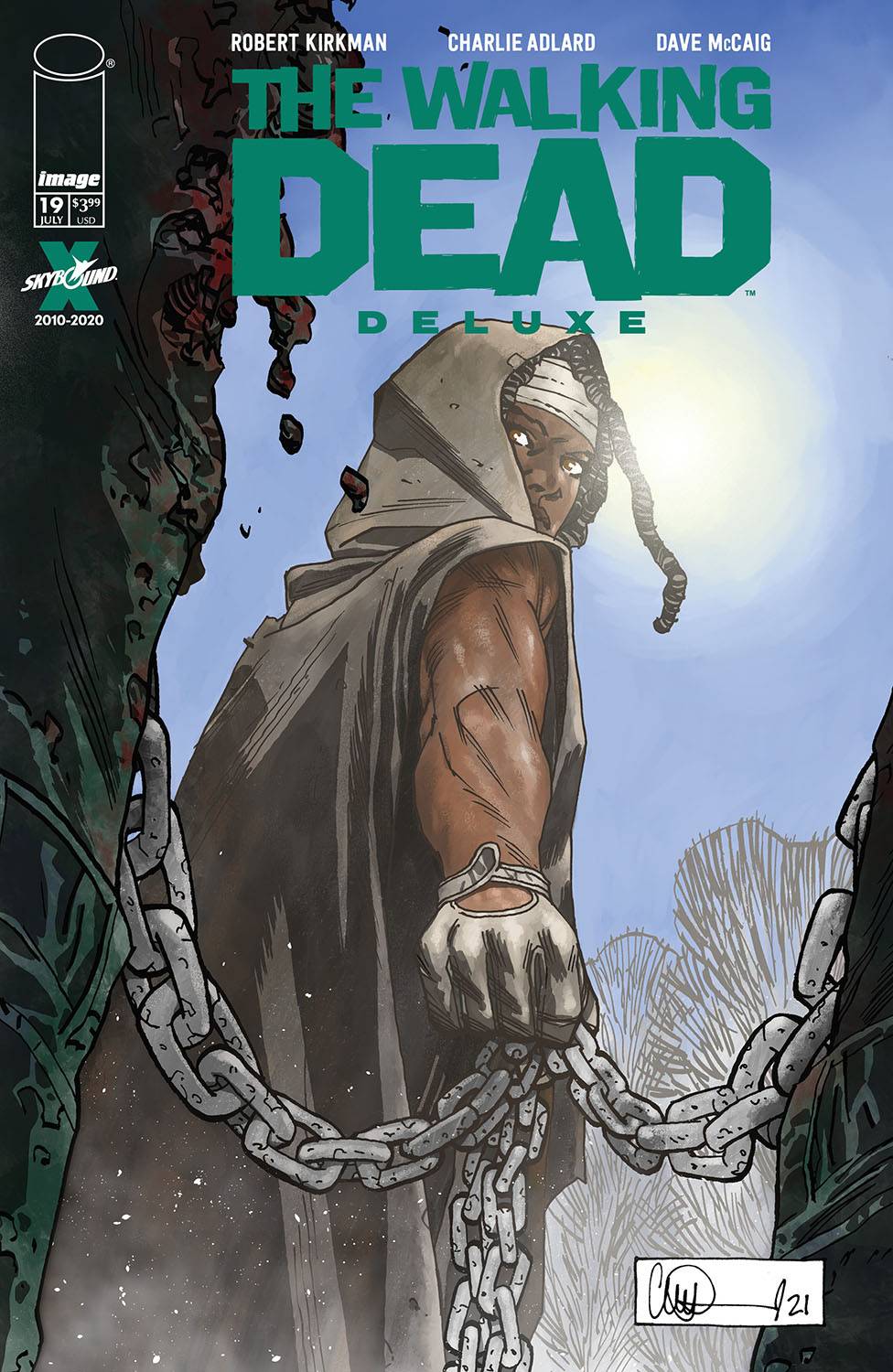 Walking Dead Dlx #19 E Charlie Adlard Variant (Mr) (07/21/2021) Image - Golden Apple Comics