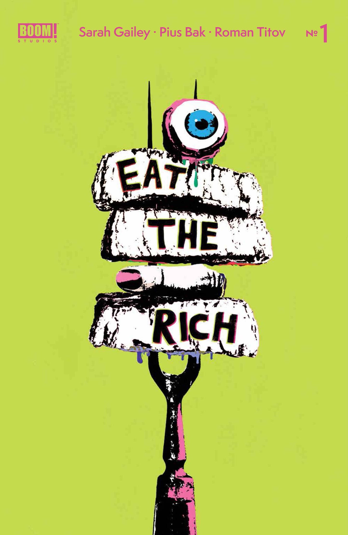 Eat The Rich #1 (Of 5) B Becca Carey (Mr) (08/18/2021) Boom - Golden Apple Comics