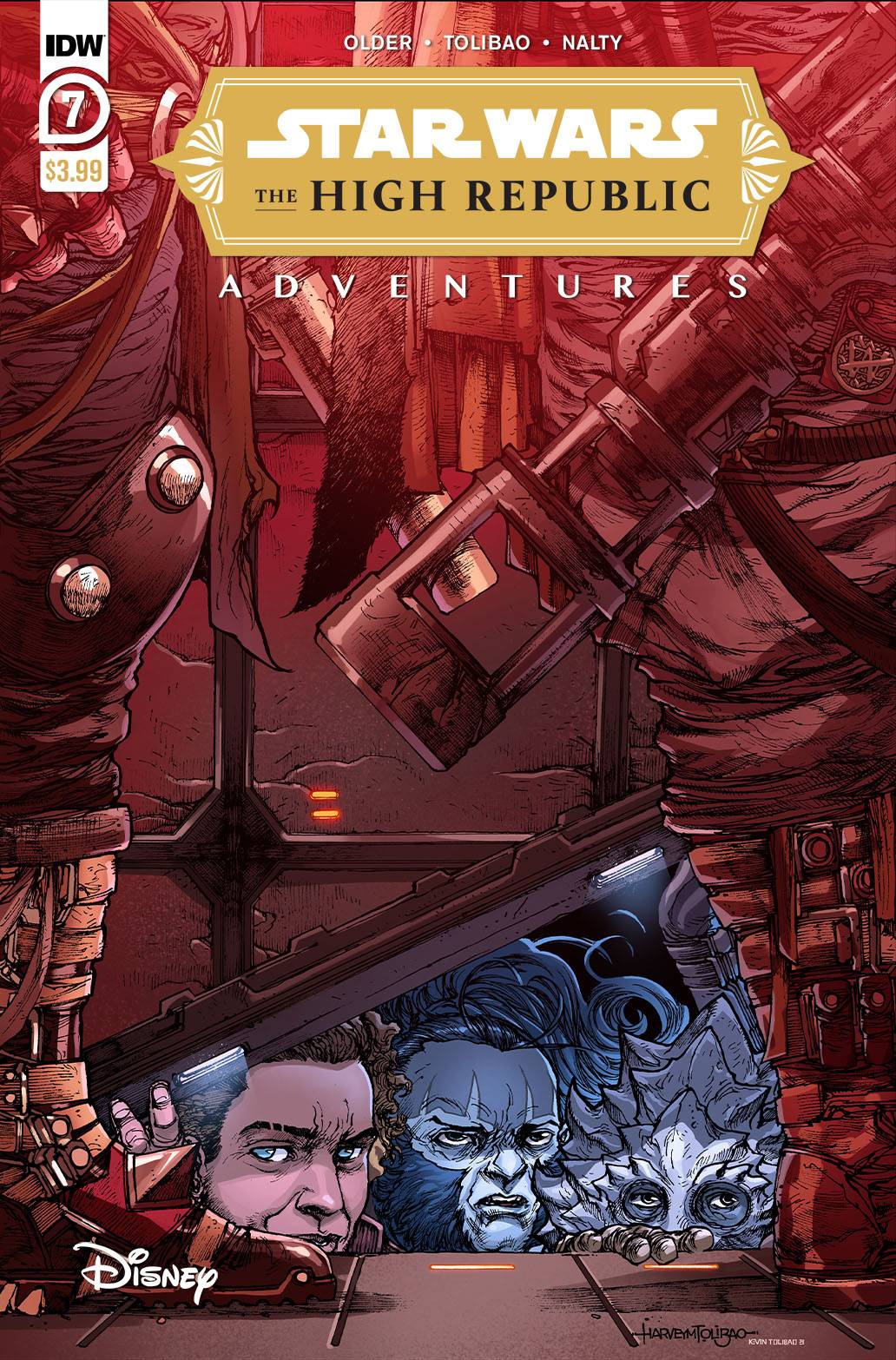 Star Wars High Republic Adventures #7 A Harvey Tolibao Daniel Jose Older (C: 1-0- (08/18/2021) Idw - Golden Apple Comics