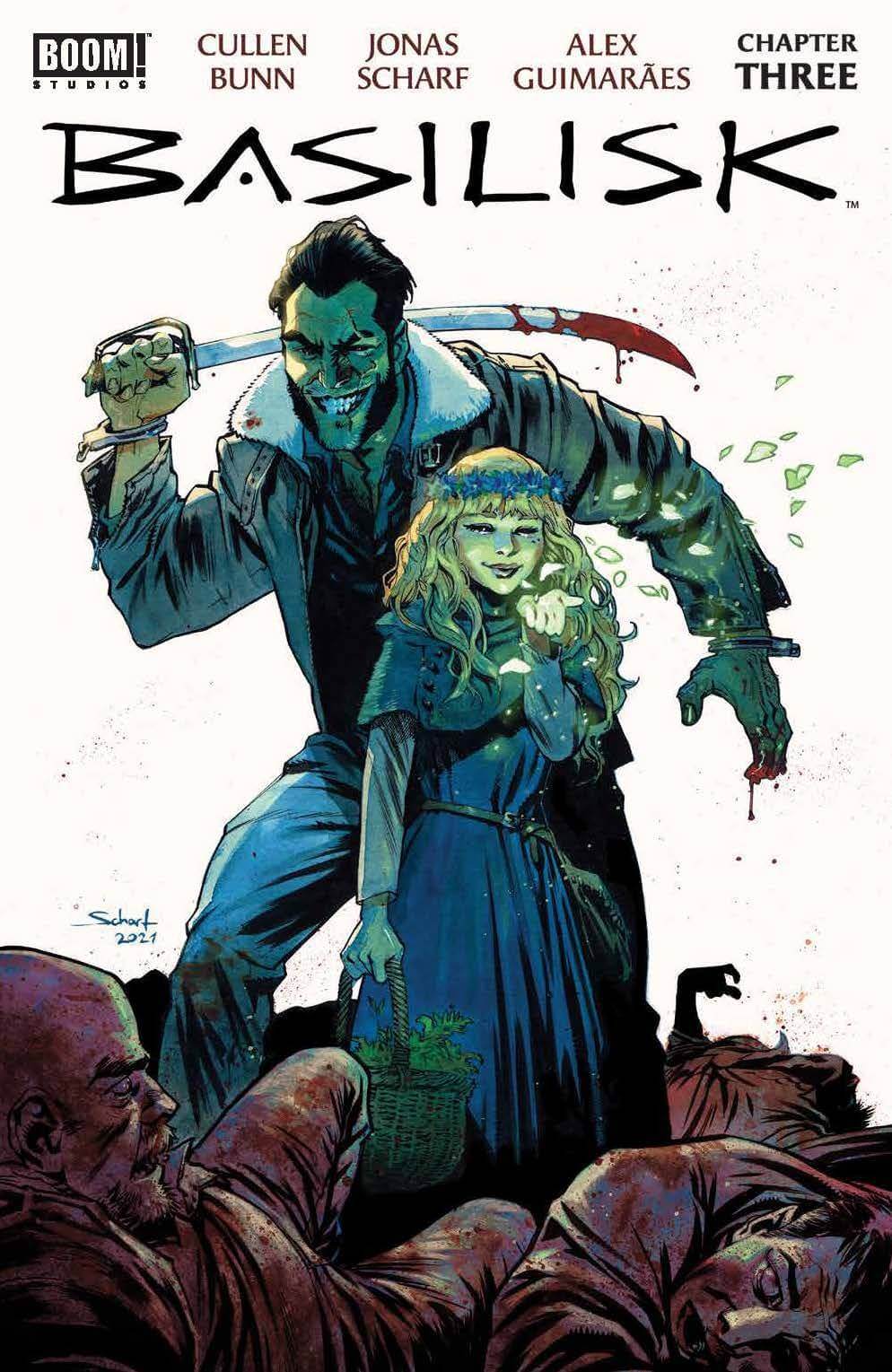 Basilisk #3 A Jonas Scharf Cullen Bunn (08/04/2021) Boom - Golden Apple Comics