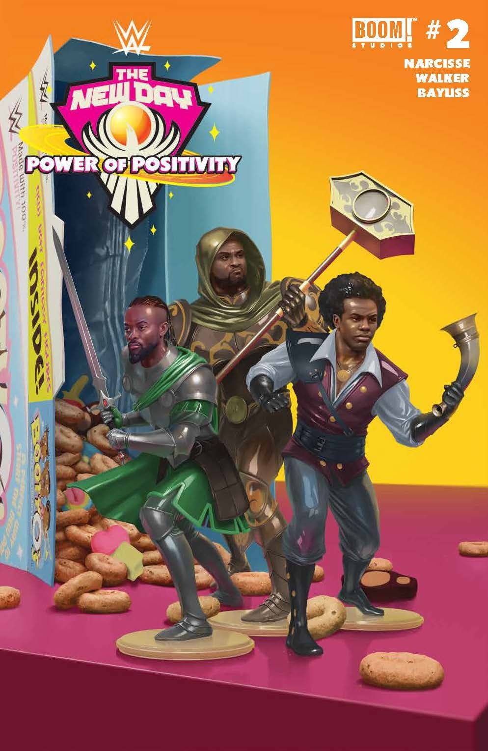 Wwe New Day Power Of Positivity #2 (Of 2) B Rahzzah (08/11/2021) Boom