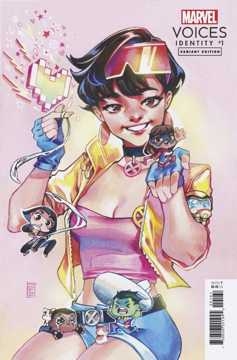 Marvels Voices Identity #1 E Rian Gonzales Variant (08/25/2021) Marvel - Golden Apple Comics