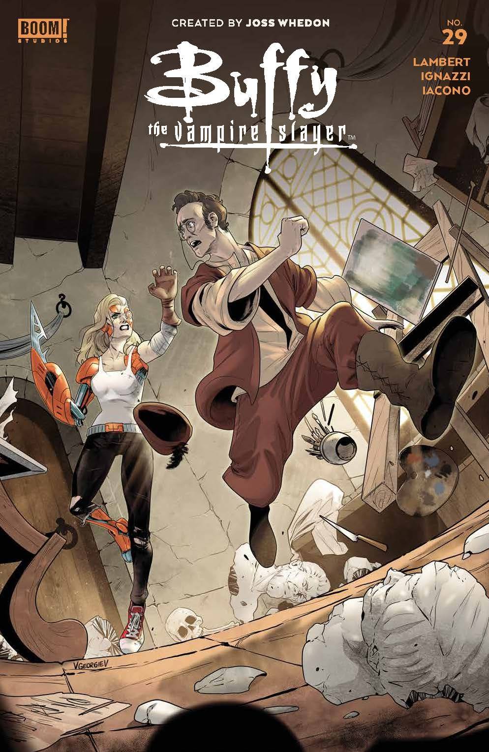 Buffy The Vampire Slayer #29 B Vasco Georgiev (09/01/2021) Boom - Golden Apple Comics