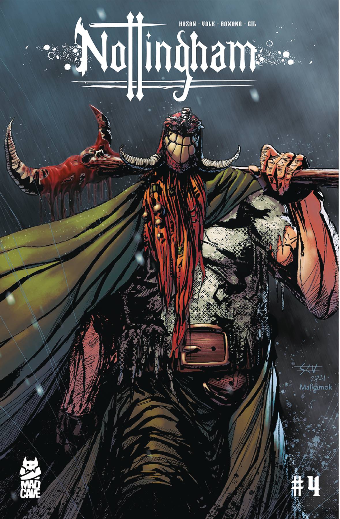 Nottingham #4 (Of 5) 2nd Print Shane Connery Volk Variant (07/14/2021) Mad Cave