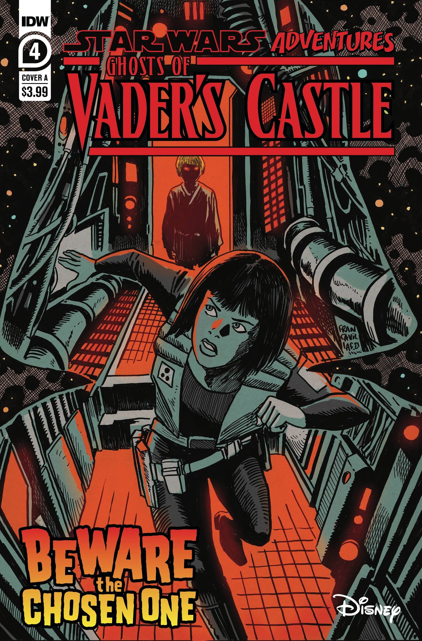 Star Wars Adv Ghost Vaders Castle #4 (Of 5) A Francesco Francavilla Cavan Scott (10/13/2021) Idw