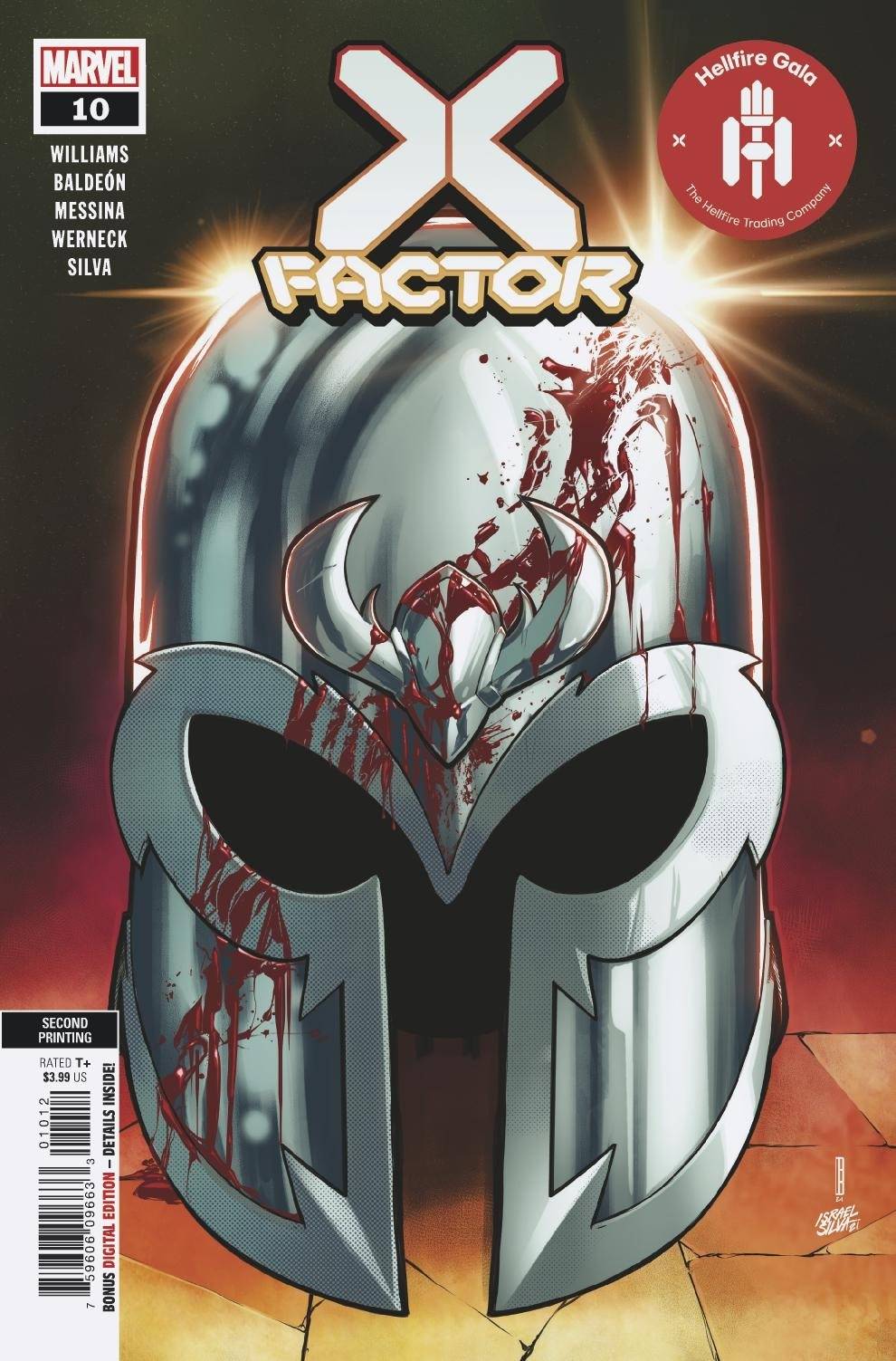 X-Factor #10 2nd Print Ivan Shavrin Variant Gala (07/28/2021) Marvel
