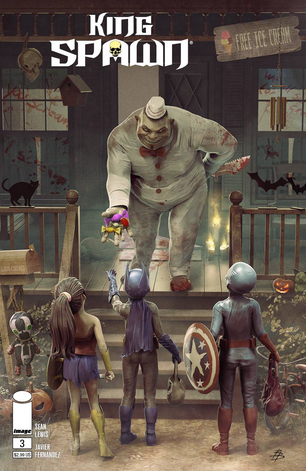 King Spawn #3 D Bjorn Barends Variant (10/20/2021) Image