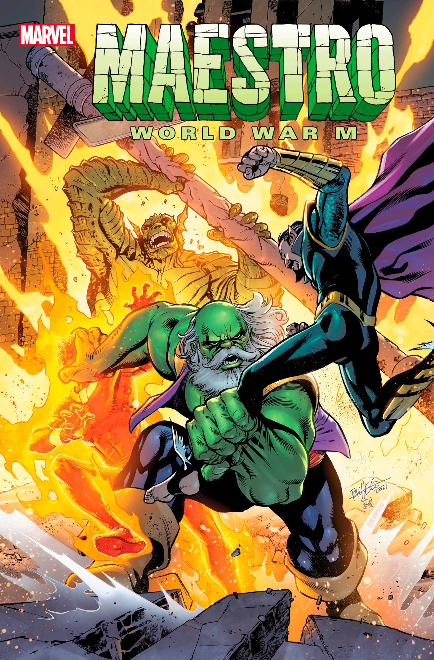 Maestro World War M #1 (Of 5) Carlos Pacheco Peter David (02/09/2022) Marvel - Golden Apple Comics