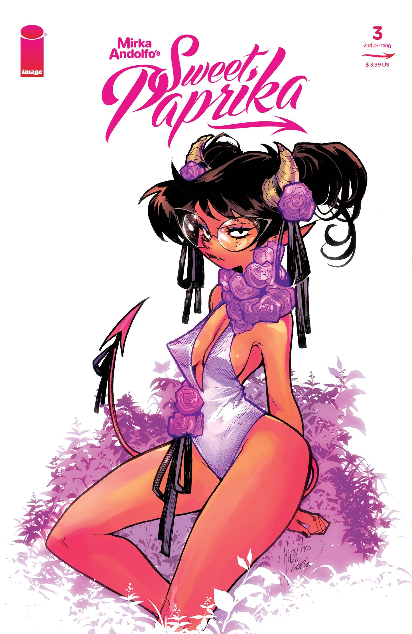 Mirka Andolfo Sweet Paprika #3 (Of 12) 2nd Print Mirka Andolfo Variant GGA (Mr) (11/03/2021) Image - Golden Apple Comics
