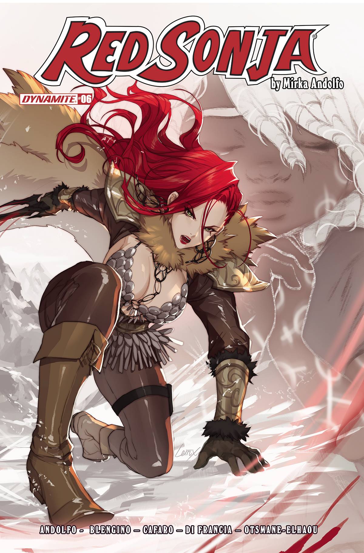 Red Sonja (2021) #6 B Leirix Li Variant (02/23/2022) Dynamite