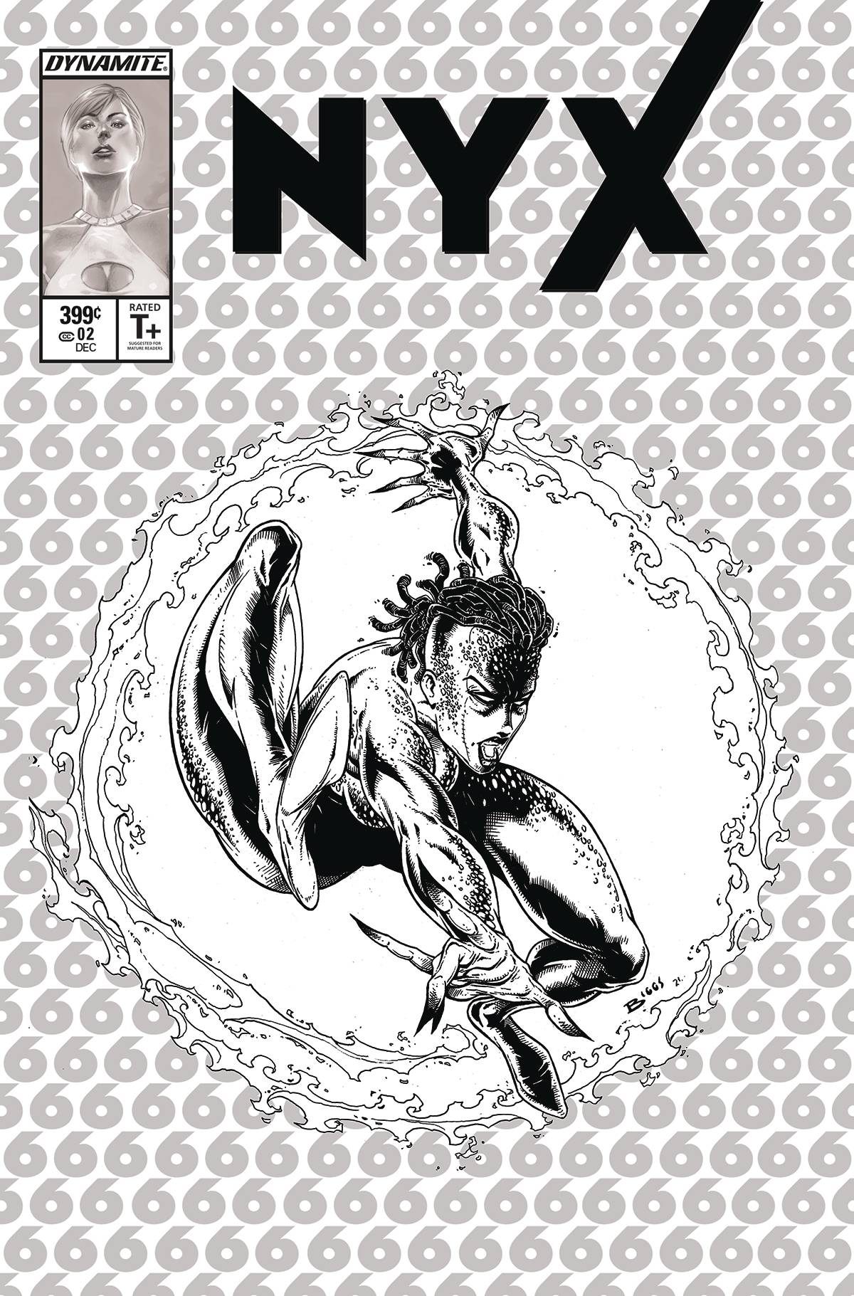 Nyx #2 N 1:11 Jamie Biggs Amazing Spider-Man 300 Sketch Variant (12/08/2021) Dynamite - Golden Apple Comics