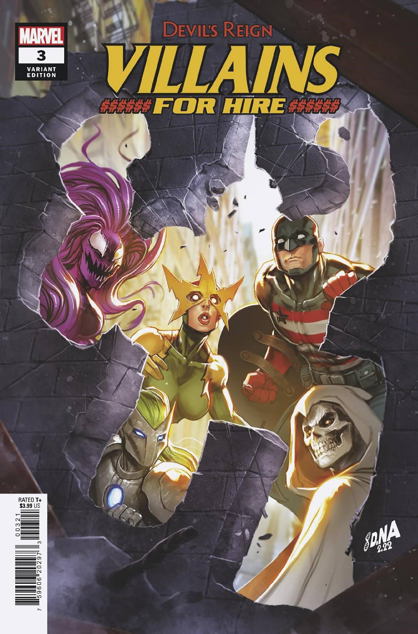 Devil'S Reign Villains For Hire #3 B David Nakayama Variant (03/16/202
