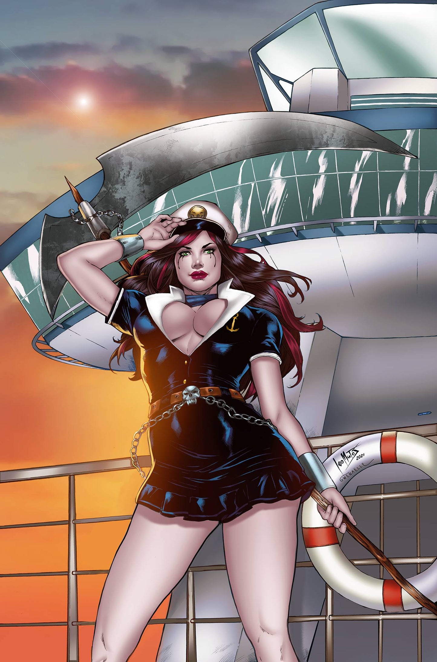 Tales Of Terror Quarterly Sea Of Souls Oneshot #1 C Leo Matos (03/23/2022) Zenescope