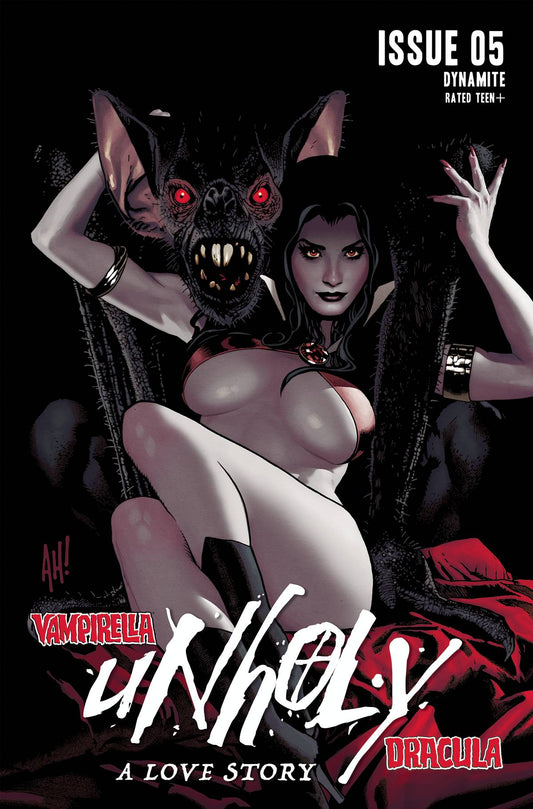 Vampirella Dracula Unholy #5 D Adam Hughes Variant (04/27/2022) Dynamite