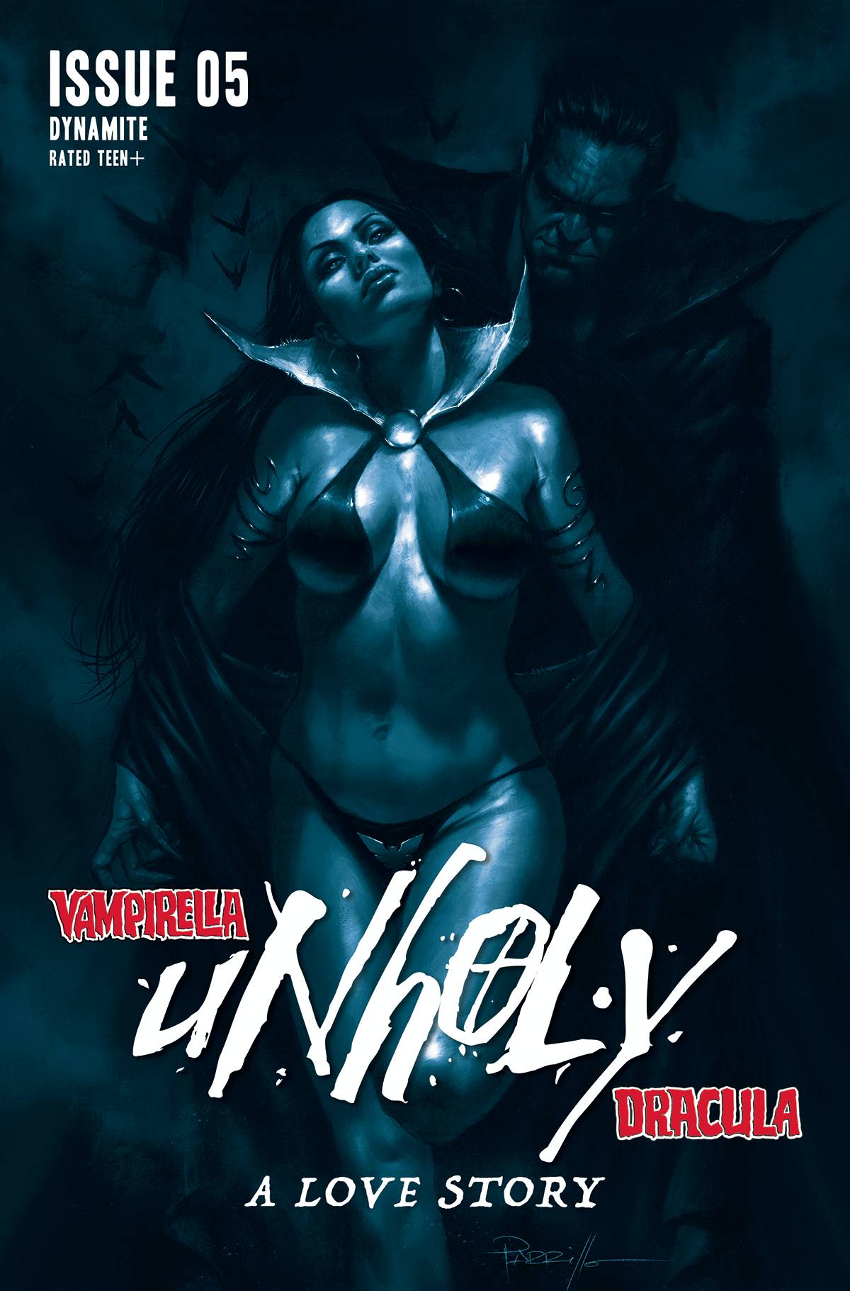 Vampirella Dracula Unholy #5 F 1:10 Lucio Parrillo Tint Variant (04/27/2022) Dynamite