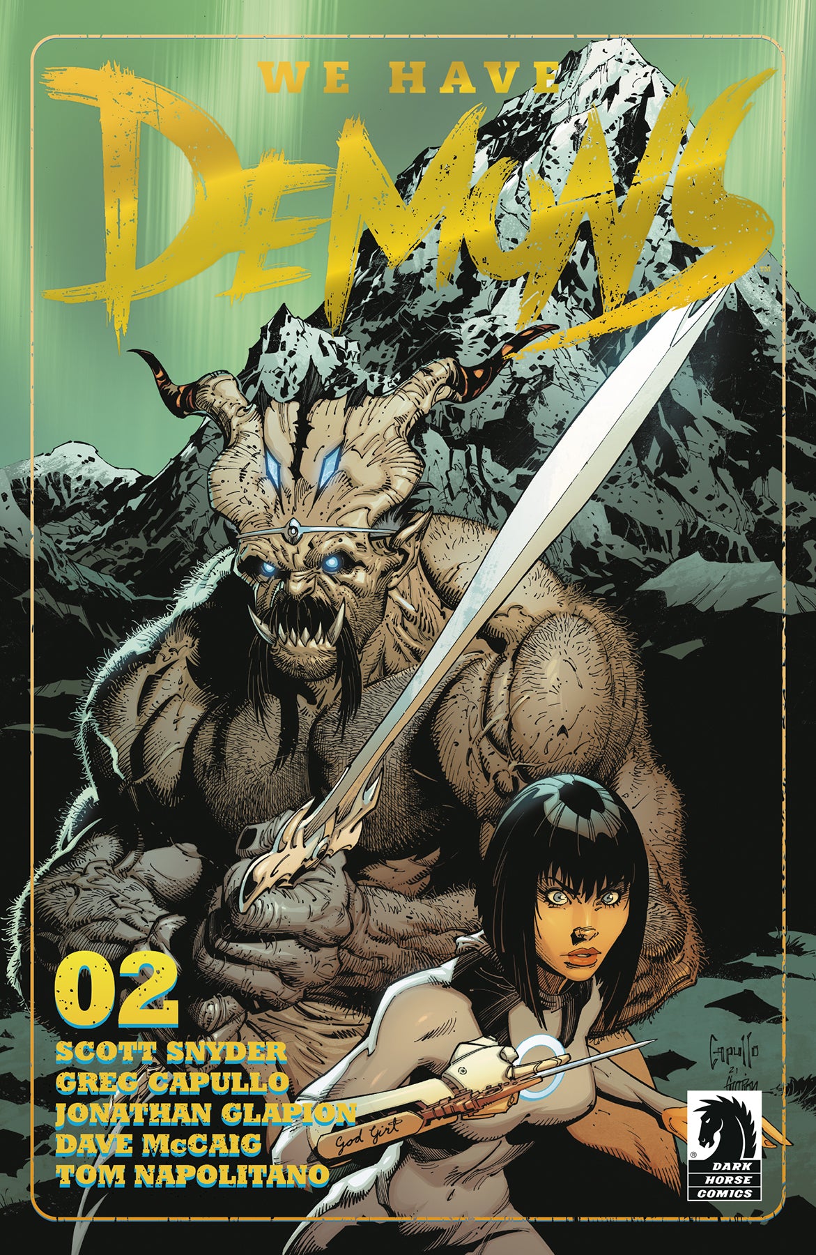 We Have Demons #2 (Of 3) A Greg Capullo Scott Snyder (Mr) (04/20/2022) Dark Horse