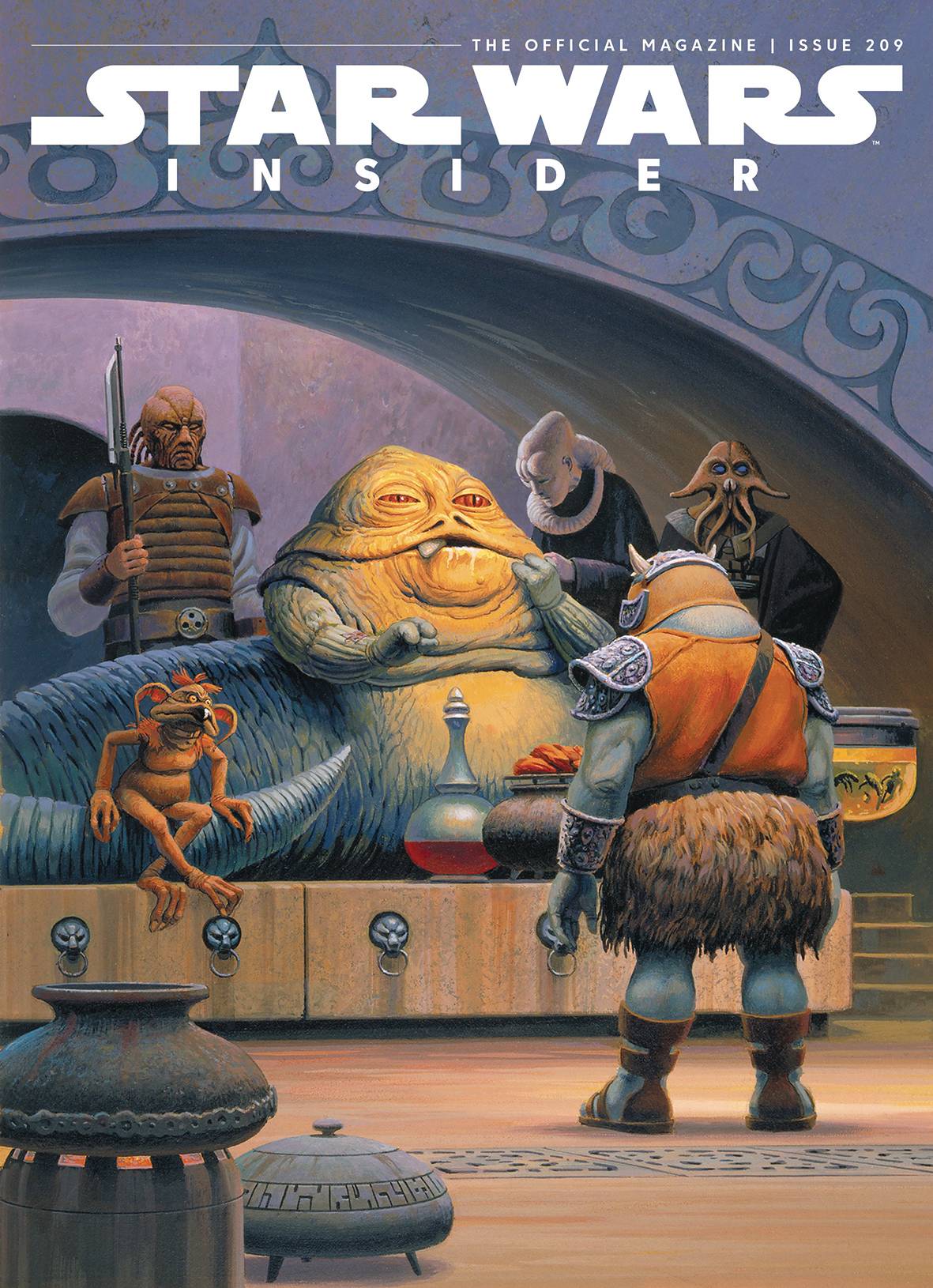 Star Wars Insider #209 FOC Jabba the Hutt Variant (03/16/2022) Titan - Golden Apple Comics