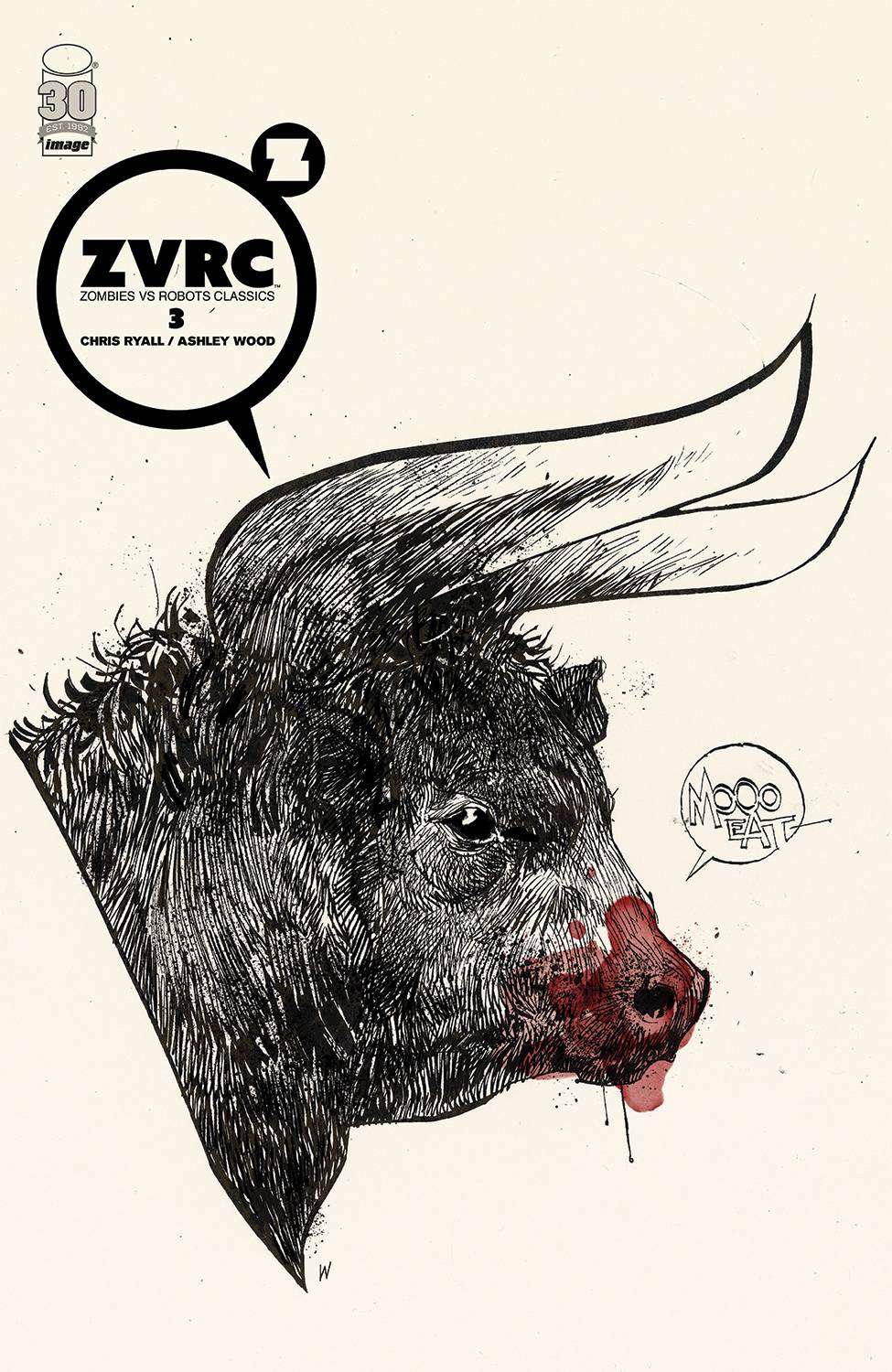 Zvrc Zombies Vs Robots Classic #3 (Of 4) B Ashley Wood Variant (Mr) (05/25/2022) Image