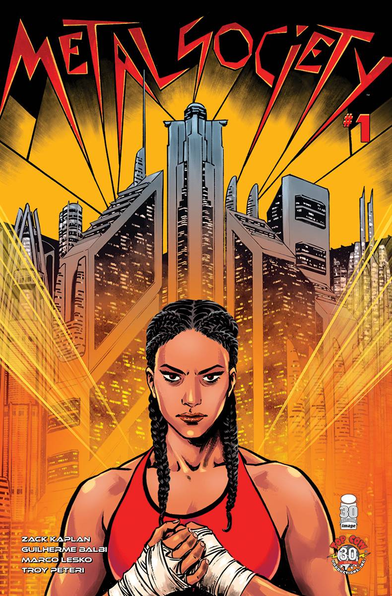 Metal Society #1 (Of 5) E 1:10 Fernando Blanco Variant (05/04/2022) Image - Golden Apple Comics
