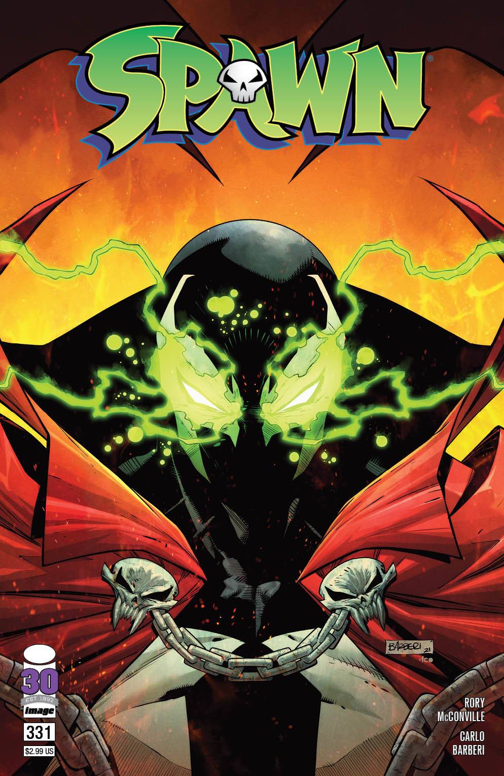 Spawn #331 B Carlo Barberi Variant (07/06/2022) Image